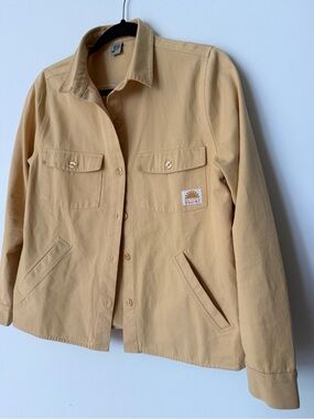 French Brand La Marque 64 Work Jacket in Light Mustard